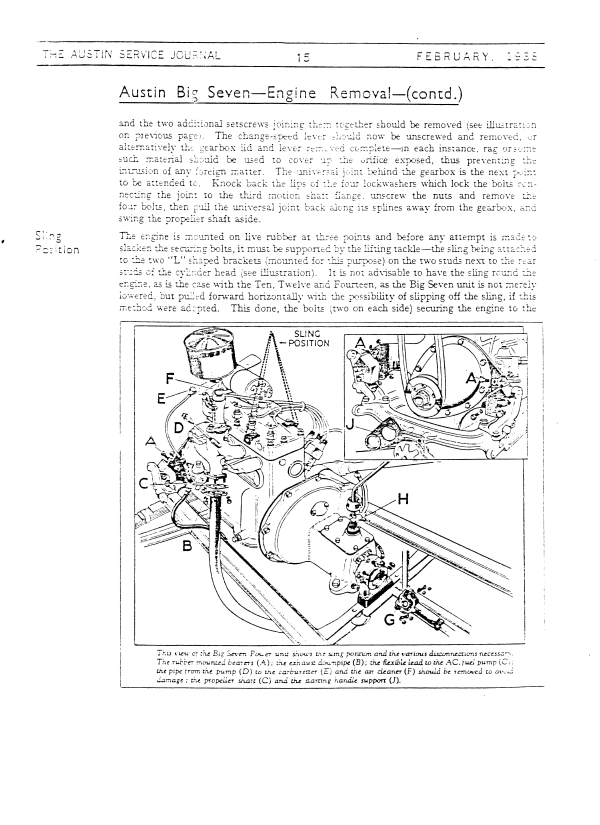Big 7 Engine removal 4