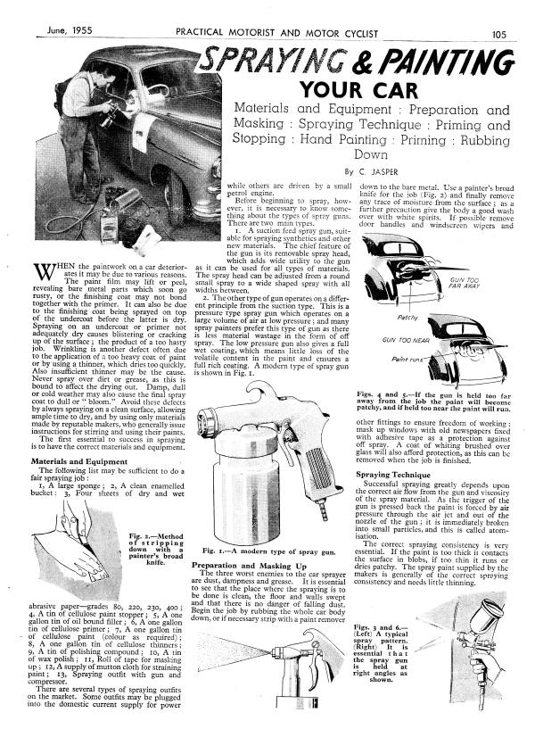 Spraying and Painting 1