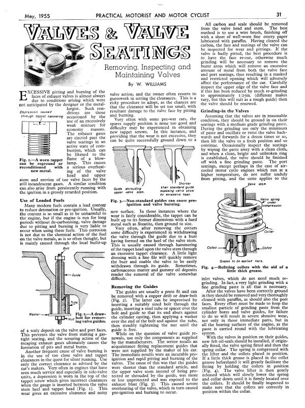 Valves and Valve Seating
